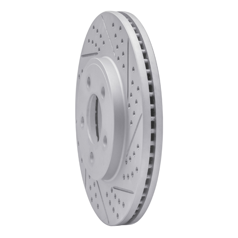 Ford Crown Victoria Brake Rotor (1) - Front Right - DFC - Drilled & Slotted Geoperformance - `03-`11