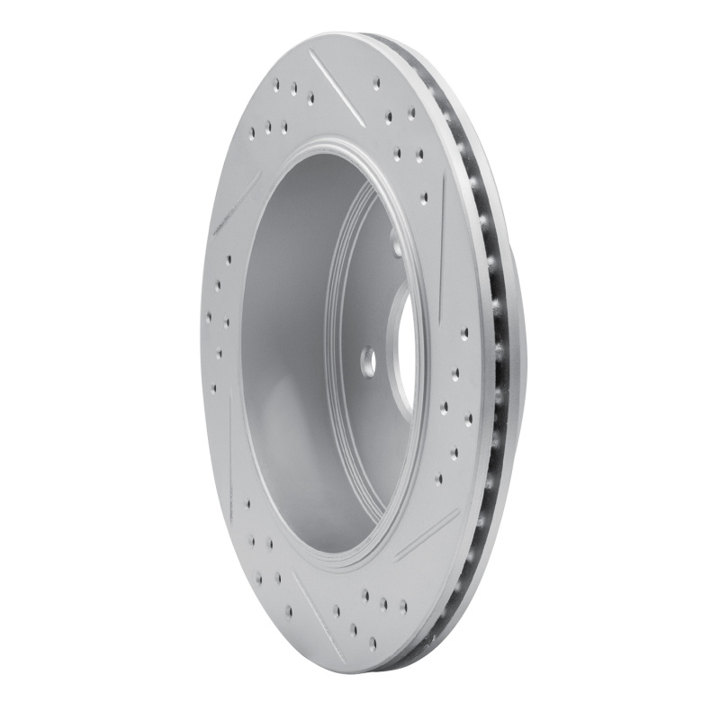 Ford Crown Victoria Brake Rotor (1) - Rear Left - DFC - Geoperformance Drilled & Slotted - `03-`11