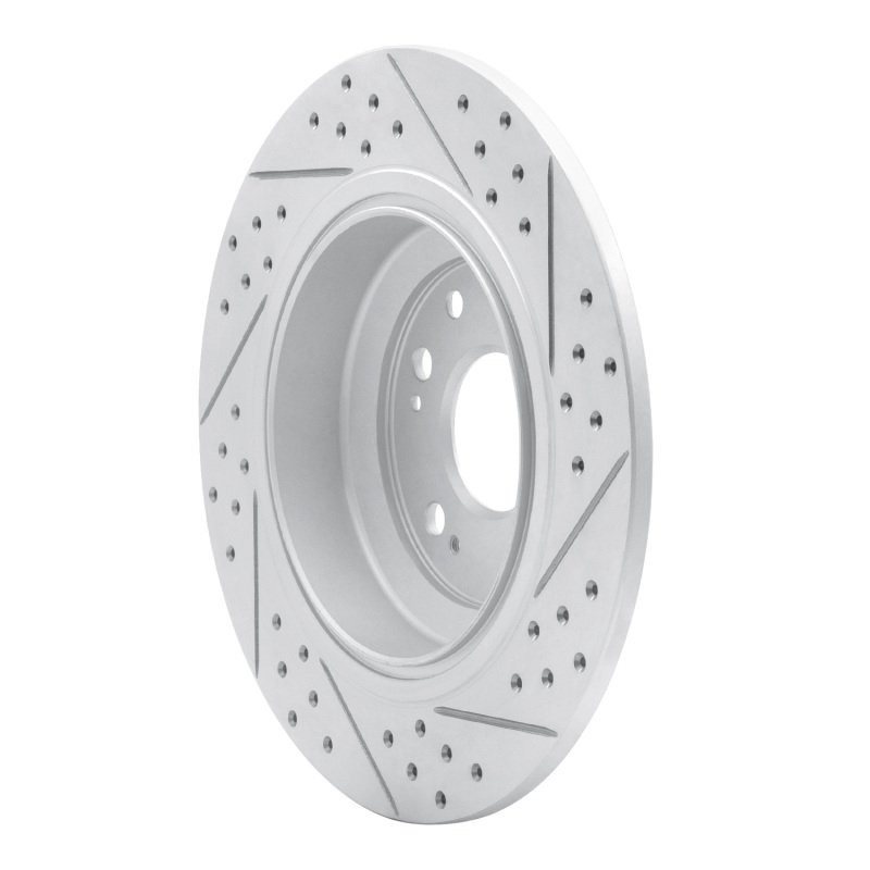 Acura TL Brake Rotor (1) - Rear Left - DFC - Drill & Slot - `09-`14