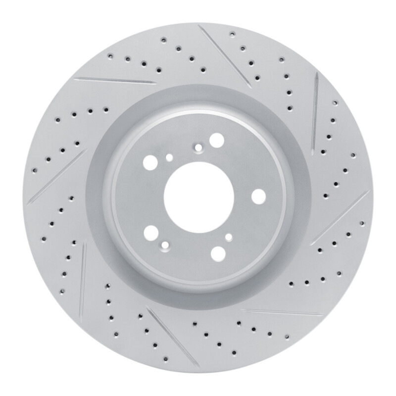 Acura MDX Brake Rotor (1) - Front Right - DFC - Geoperf Rotors - Drill & Slot - `21-`26