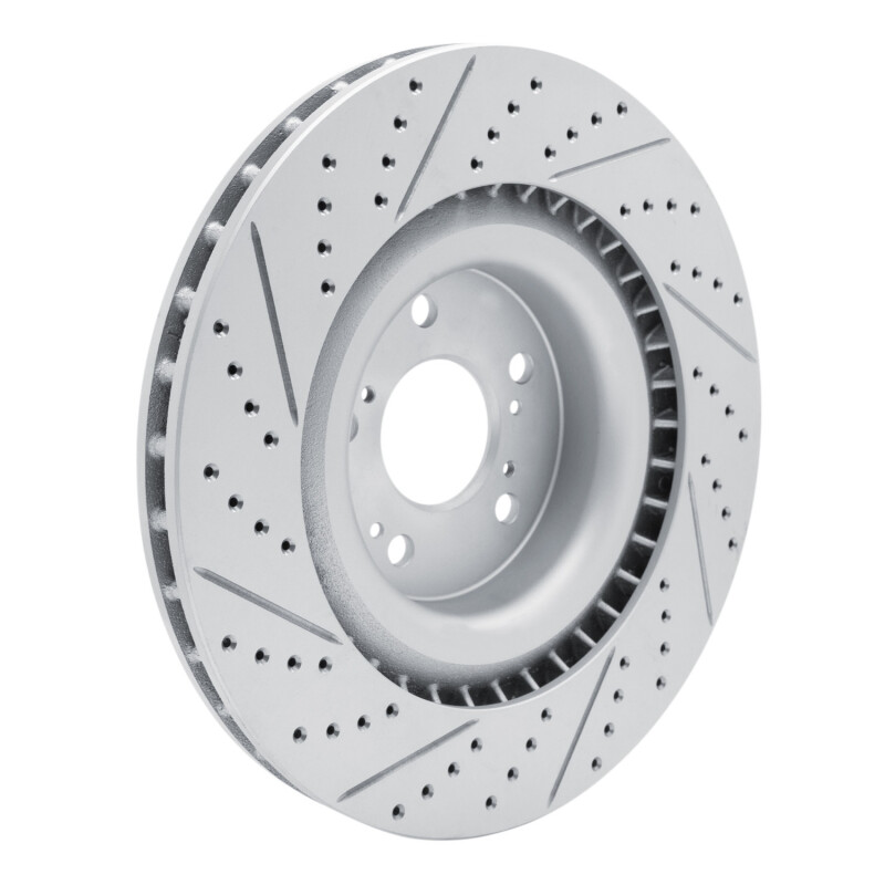 Acura MDX Brake Rotor (1) - Front Right - DFC - Geoperf Rotors - Drill & Slot - `21-`26