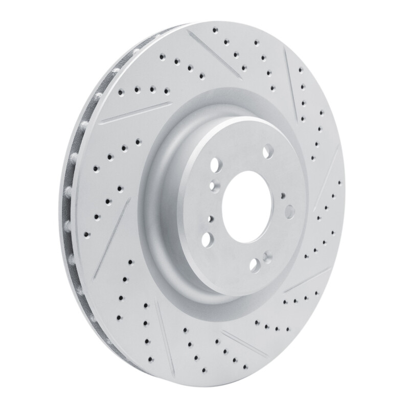Acura MDX Brake Rotor (1) - Front Right - DFC - Geoperf Rotors - Drill & Slot - `21-`26