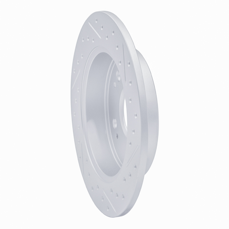 Acura Csx Brake Rotor (1) - Rear Left - DFC - Drilled & Slotted Geoperformance - `97-`15