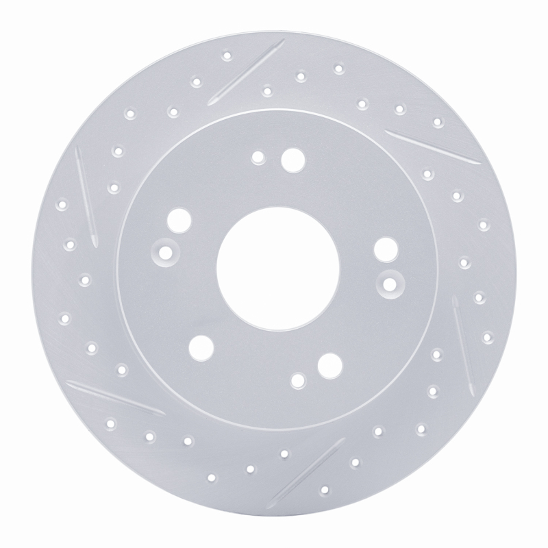 Acura Csx Brake Rotor (1) - Rear Left - DFC - Drilled & Slotted Geoperformance - `97-`15