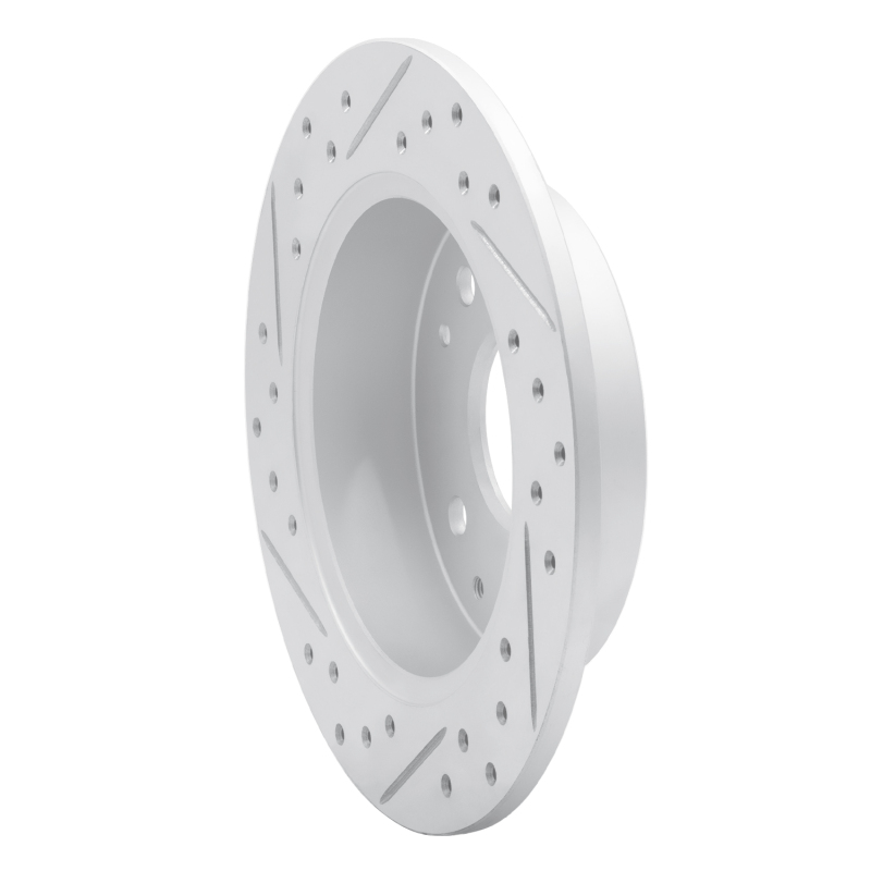 Acura CL Brake Rotor (1) - Rear Right - DFC - Geoperformance Rotor - Drilled and Slotted - `98-`02