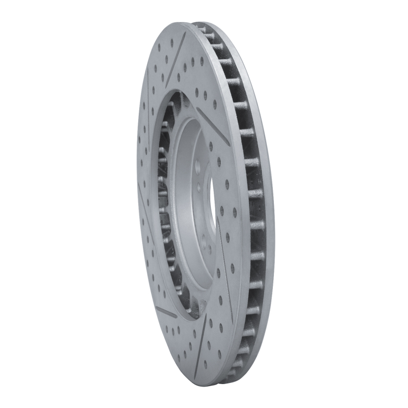 Honda S2000 Brake Rotor (1) - Front Right - DFC - Drilled & Slotted Geoperformance - `00-`09