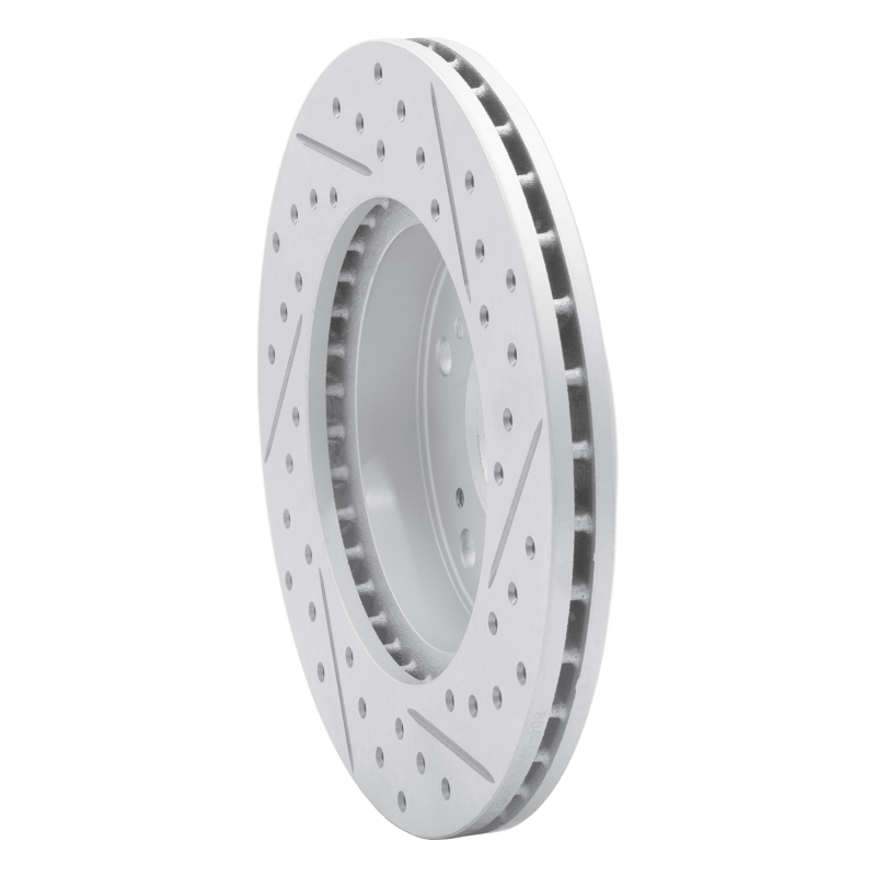 Acura RSX Brake Rotor (1) - Front Left - DFC - Drilled & Slotted Geoperformance - `02-`15