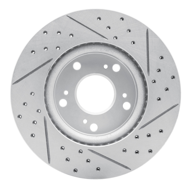Acura Ilx Brake Rotor (1) - Front Left - DFC - Geoperformance Rotor - Drilled & Slotted - `03-`17
