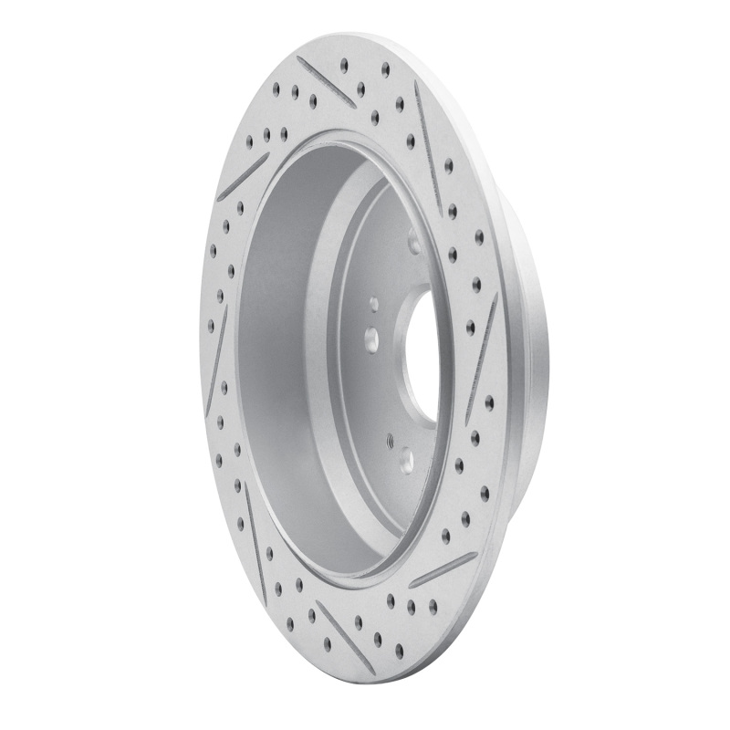Acura RDX Brake Rotor (1) - Rear Left - DFC - Drilled & Slotted Geoperformance - `05-`18