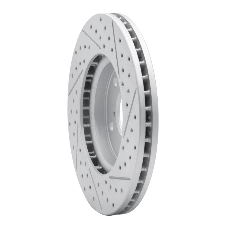 Honda Odyssey Brake Rotor (1) - Front Left - DFC - Geoperformance Drilled & Slotted - `05-`10