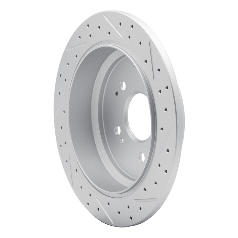 Honda Odyssey Brake Rotor(s) (1) - Rear Left - DFC - Drilled & Slotted Geoperformance - `05-`10