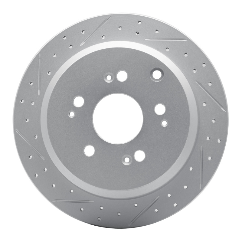 Honda Odyssey Brake Rotor(s) (1) - Rear Left - DFC - Drilled & Slotted Geoperformance - `05-`10