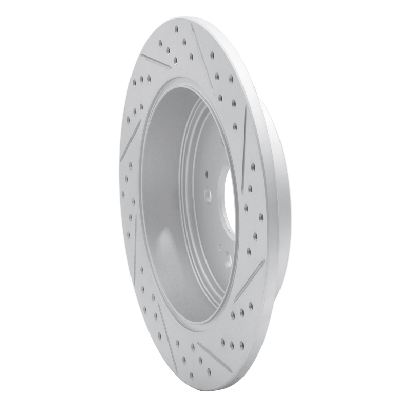 Honda Ridgeline Brake Rotor (1) - Rear Left - DFC - Geoperformance Drilled & Slotted - `06-`14