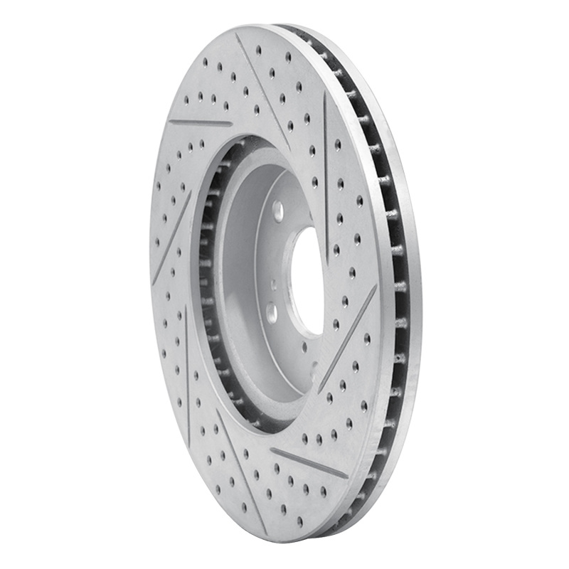 Acura MDX Brake Rotor (1) - Front Left - DFC - Geoperformance Rotor - Drilled & Slotted - `07-`20