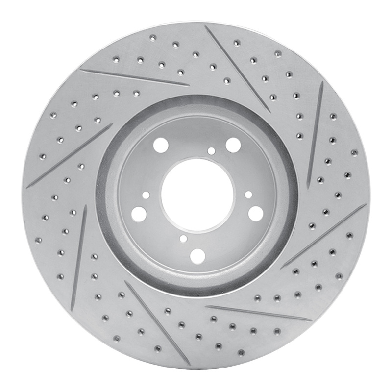 Acura MDX Brake Rotor (1) - Front Left - DFC - Geoperformance Rotor - Drilled & Slotted - `07-`20