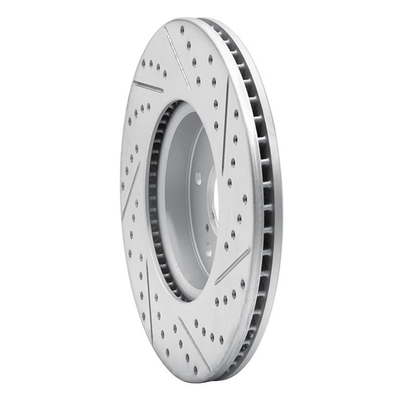 Acura RDX Brake Rotor (1) - Front Left - DFC - Geoperformance Drilled & Slotted - `13-`25