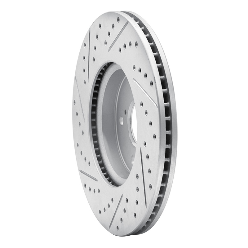 Acura ADX Brake Rotor (1) - Front Right - DFC - Geoperformance Rotors - Drilled & Slotted - `13-`25