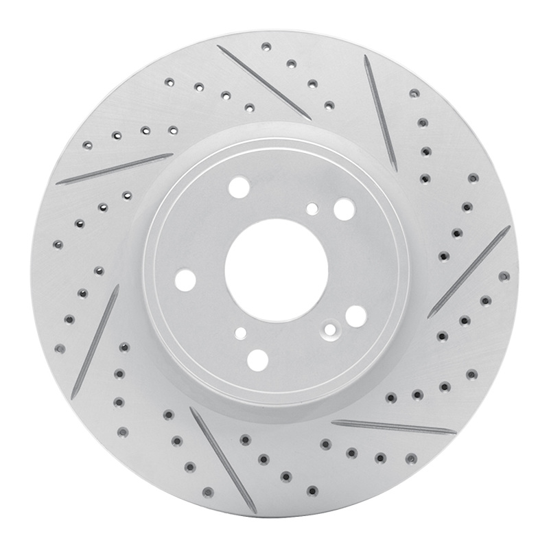 Acura ADX Brake Rotor (1) - Front Right - DFC - Geoperformance Rotors - Drilled & Slotted - `13-`25