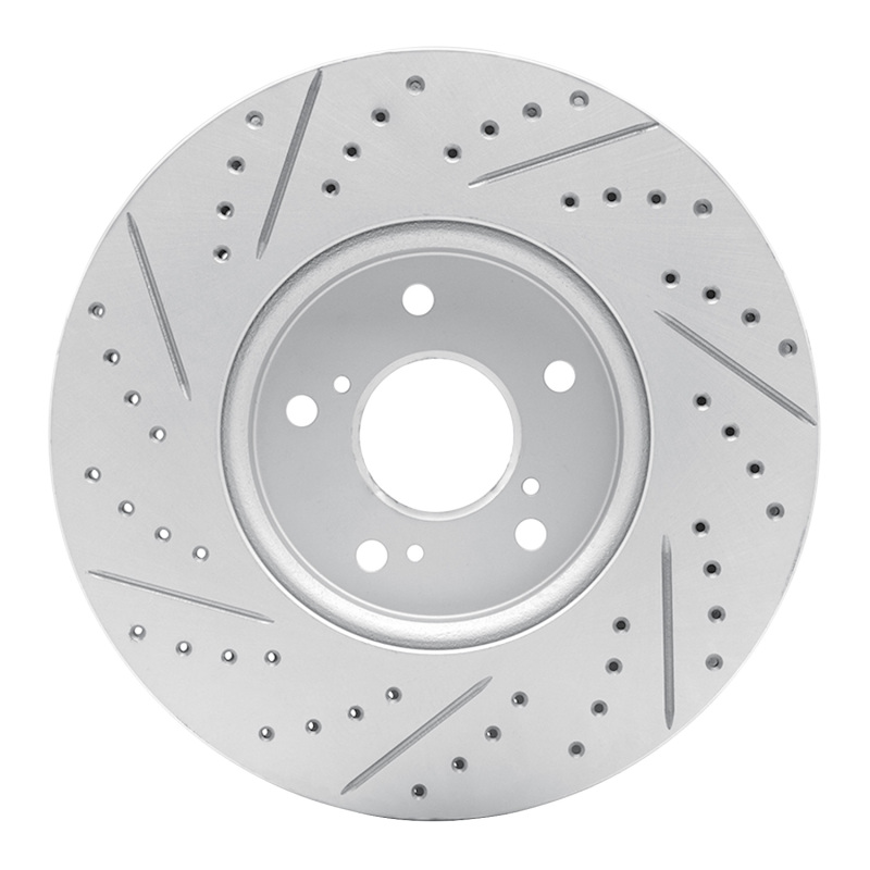 Acura ADX Brake Rotor (1) - Front Right - DFC - Geoperformance Rotors - Drilled & Slotted - `13-`25
