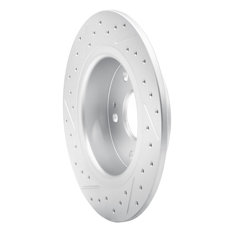 Honda HR-V Brake Rotor (1) - Rear Right - DFC - Drilled & Slotted Geoperformance - `16-`25