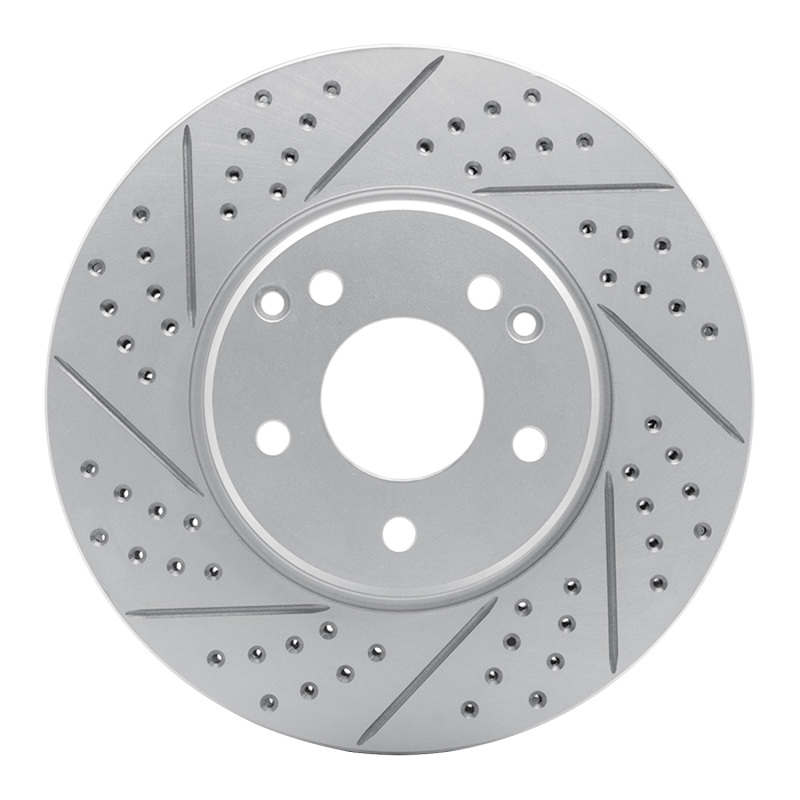 Chrysler Crossfire Brake Rotor (1) - Front Left - DFC - GeoPerformance Drilled & Slotted - `96-`11