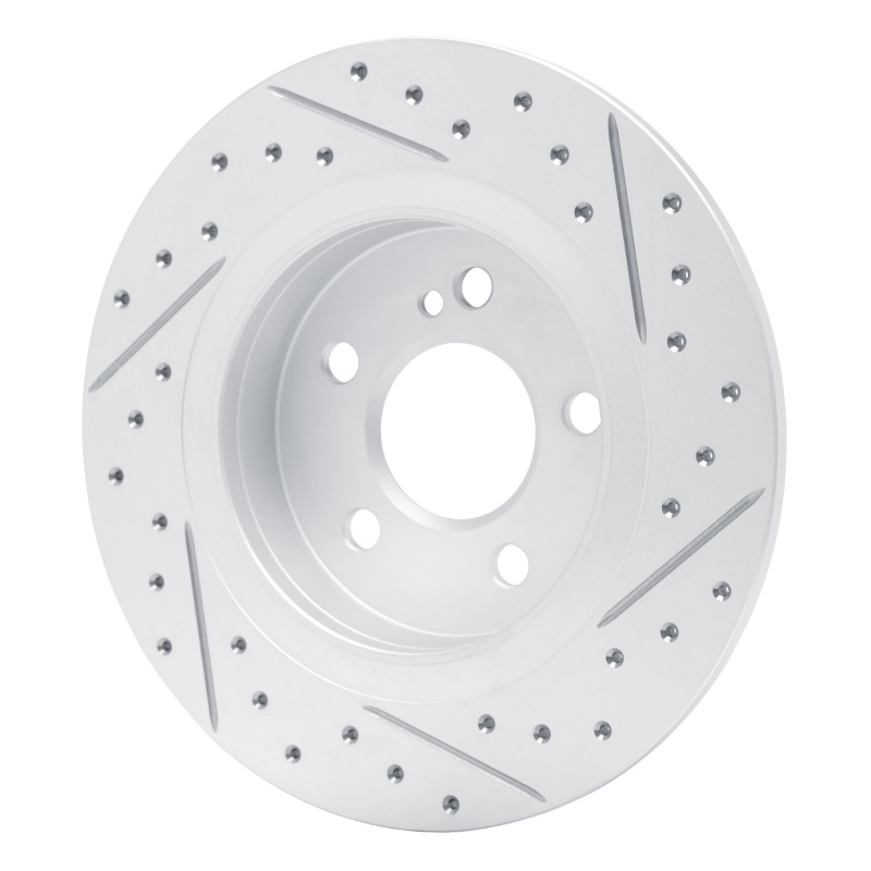 Infiniti Qx30 Brake Rotor (1) - Rear Left - DFC - Geoperformance Drilled & Slotted - `14-`20