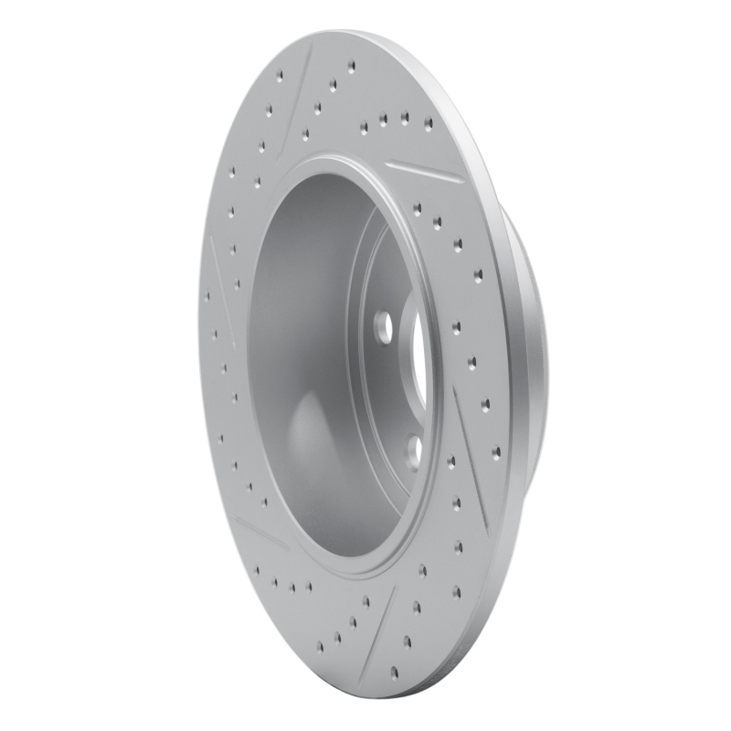 Cadillac Bls Brake Rotor (1) - Rear Right - DFC - Geoperformance Drilled & Slotted - `03-`11