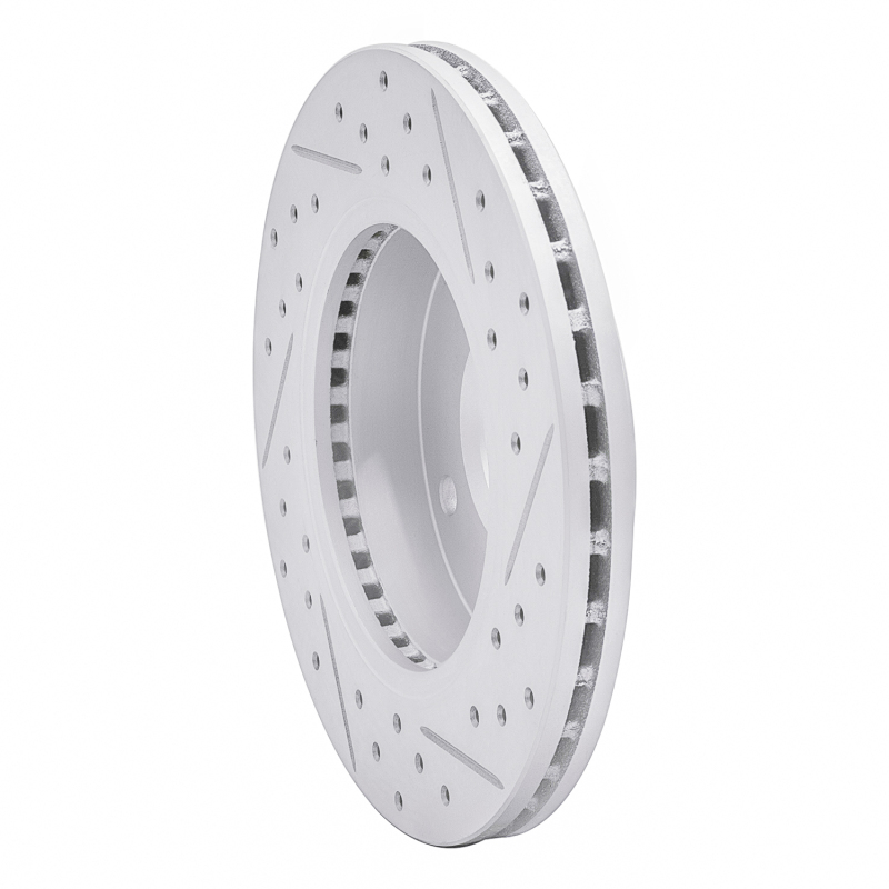 Infiniti G20 Brake Rotor (1) - Front Left - DFC - Drilled & Slotted Geoperformance - `89-`13