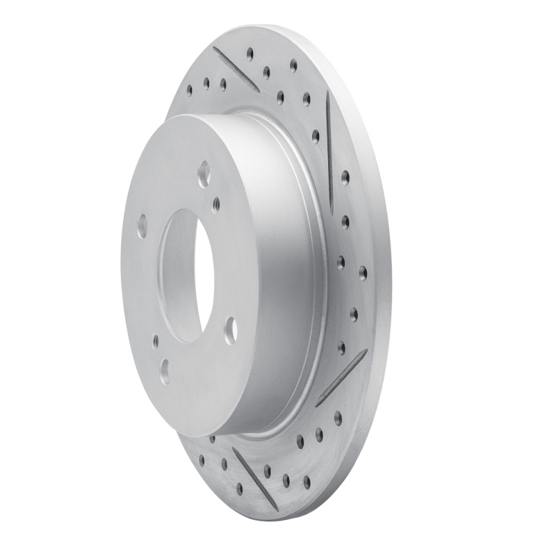 Infiniti G20 Brake Rotor (1) - Rear Right - DFC - Drilled & Slotted Geoperformance - `90-`06