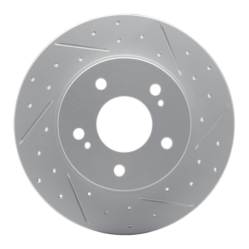 Infiniti I35 Brake Rotor (1) - Rear Right - DFC - Geoperformance Drilled & Slotted - `94-`04