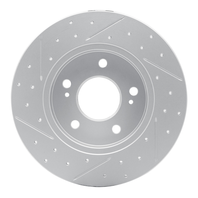 Infiniti I35 Brake Rotor (1) - Rear Right - DFC - Geoperformance Drilled & Slotted - `94-`04