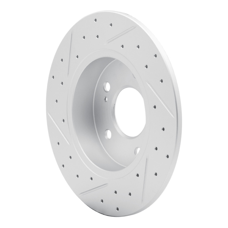 Infiniti I35 Brake Rotor (1) - Rear Right - DFC - Geoperformance Drilled & Slotted - `94-`04