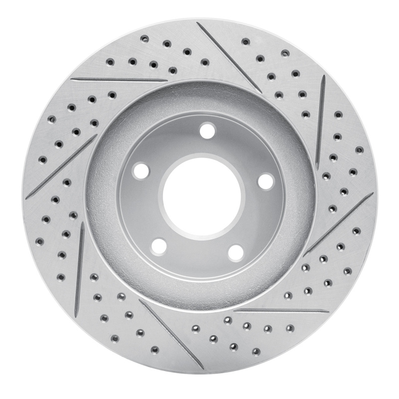 Infiniti I35 Brake Rotor (1) - Front Left - DFC - Drilled & Slotted Geoperformance - `02-`06