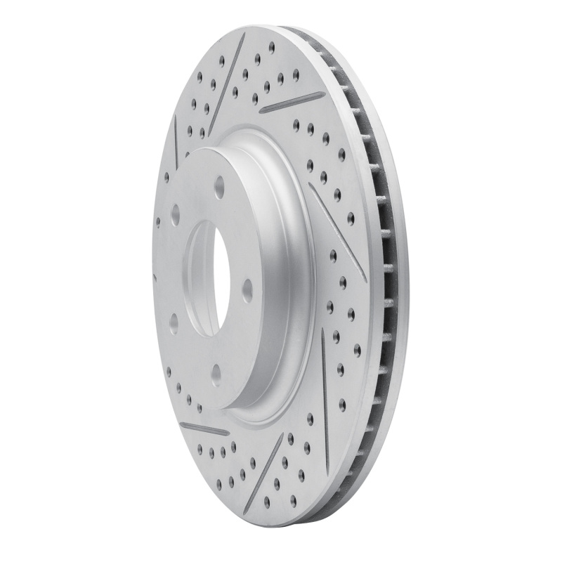 Infiniti I35 Brake Rotor (1) - Front Left - DFC - Drilled & Slotted Geoperformance - `02-`06