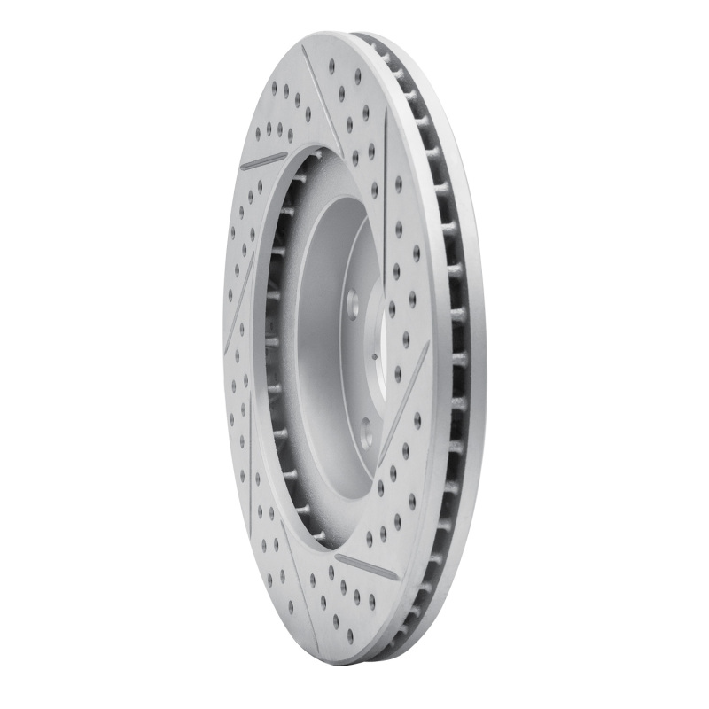 Infiniti I35 Brake Rotor (1) - Front Left - DFC - Drilled & Slotted Geoperformance - `02-`06