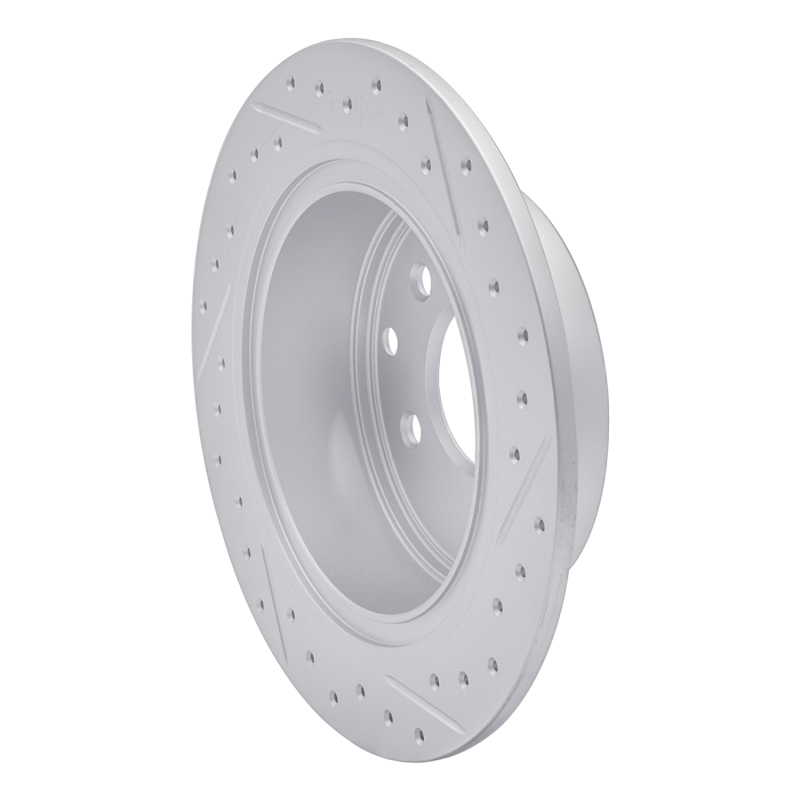 Nissan Juke Brake Rotor (1) - Rear Left - DFC - Drilled & Slotted Geoperformance - `02-`25