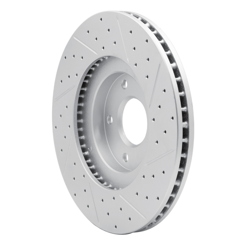 Nissan Murano Brake Rotor (1) - Front Left - DFC - Geoperformance Rotor - Drilled and Slotted - `03-`05