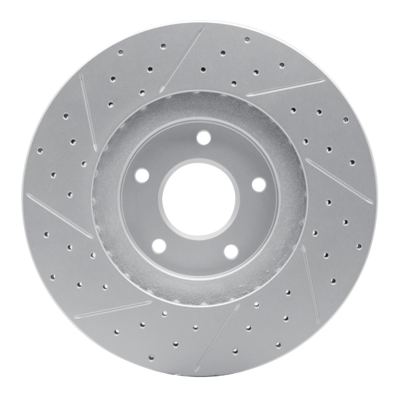 Nissan Murano Brake Rotor (1) - Front Right - DFC - Geoperformance Drilled & Slotted - `03-`05
