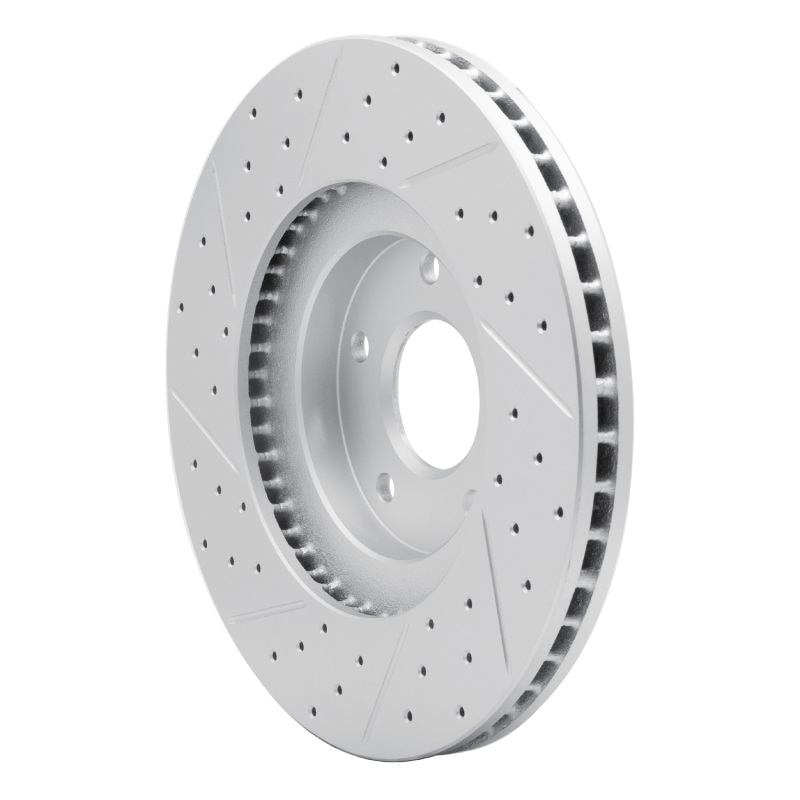 Nissan Murano Brake Rotor (1) - Front Right - DFC - Geoperformance Drilled & Slotted - `03-`05