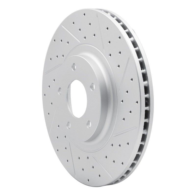 Nissan Murano Brake Rotor (1) - Front Right - DFC - Geoperformance Drilled & Slotted - `03-`05