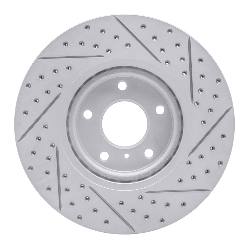 Infiniti Q40 Brake Rotor (1) - Front Left - DFC - Geoperformance Rotor - Drilled & Slotted - `03-`23