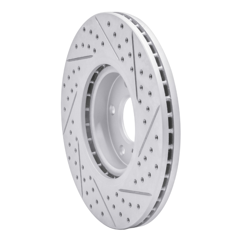 Infiniti Q40 Brake Rotor (1) - Front Left - DFC - Geoperformance Rotor - Drilled & Slotted - `03-`23