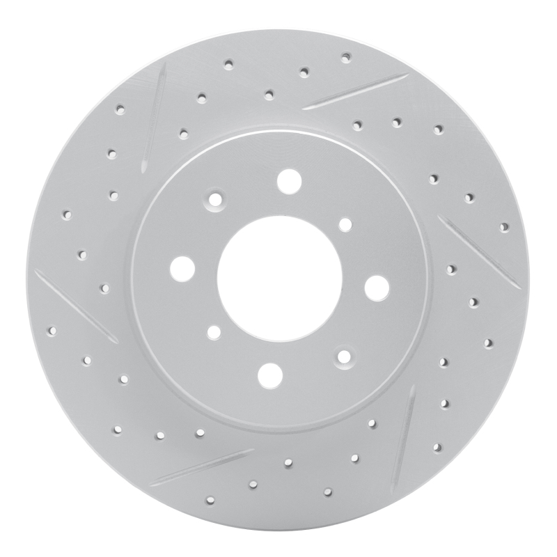 Nissan Sentra Brake Rotor (1) - Front Left - DFC - Geoperformance Rotor - Drilled & Slotted - `04-`06