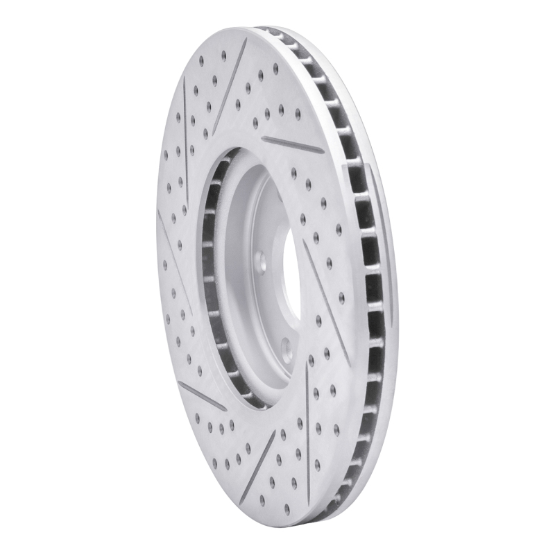 Nissan Sentra Brake Rotor (1) - Front Right - DFC - Drilled & Slotted Geoperformance - `07-`17