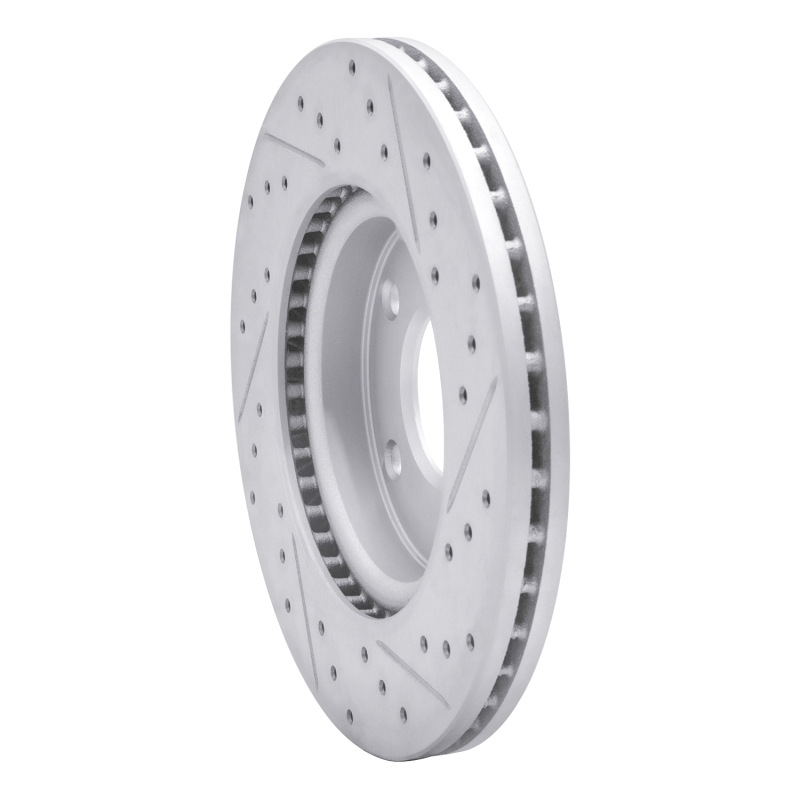 Nissan Sentra Brake Rotor (1) - Front Left - DFC - Geoperformance Rotor - Drilled and Slotted - `13-`19