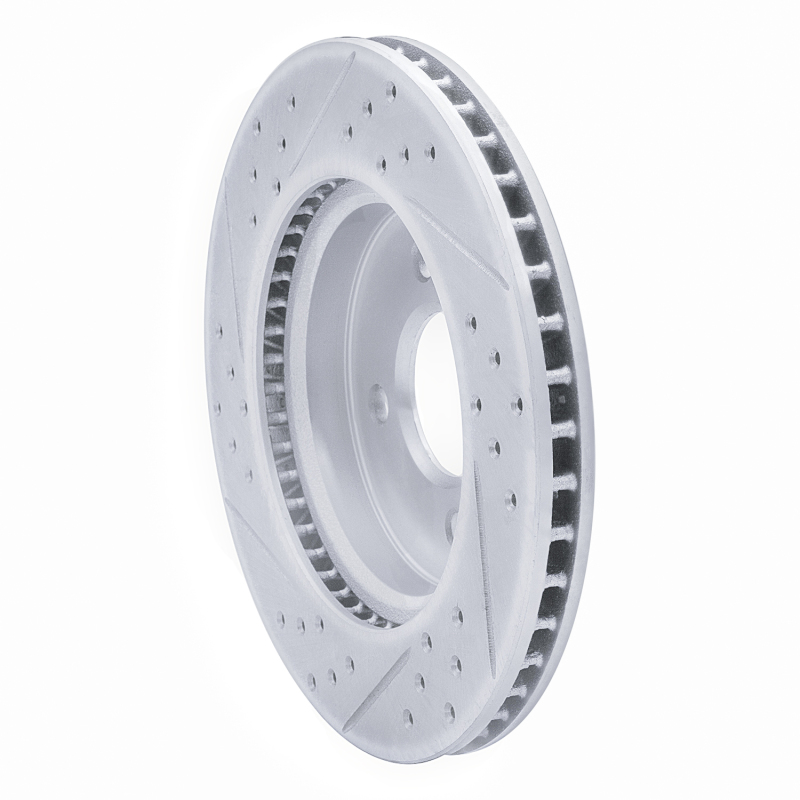 Nissan Versa Brake Rotor (1) - Front Right - DFC - Geoperformance Drilled & Slotted - `11-`25