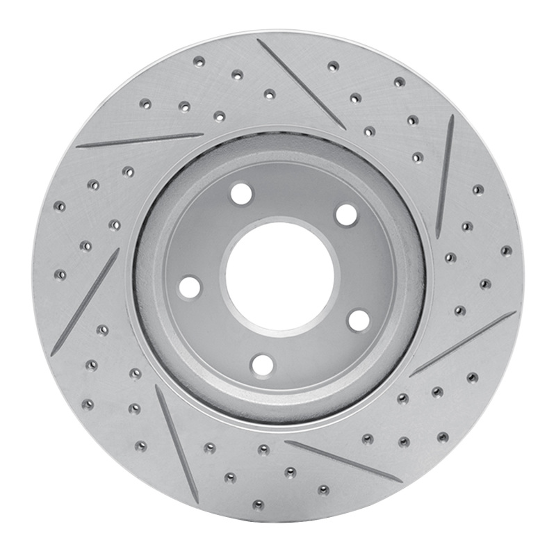 Nissan Altima Brake Rotor (1) - Front Left - DFC - Drilled & Slotted Geoperformance - `13-`25