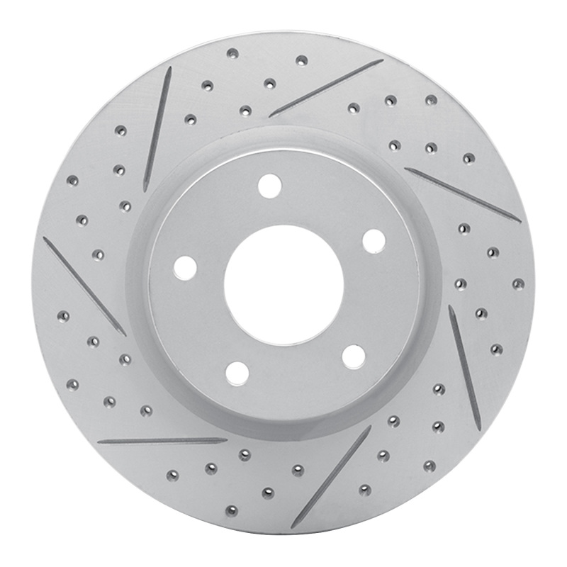 Nissan Altima Brake Rotor (1) - Front Left - DFC - Drilled & Slotted Geoperformance - `13-`25