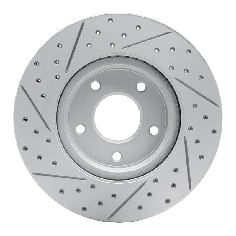 Nissan Altima Brake Rotor (1) - Front Right - DFC - Drilled & Slotted Geoperformance - `13-`25
