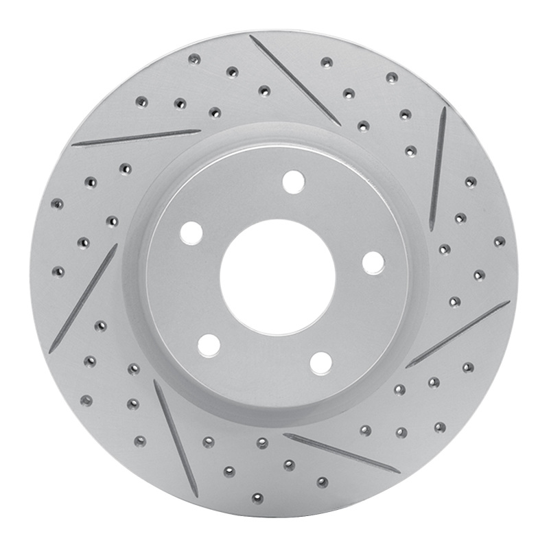 Nissan Altima Brake Rotor (1) - Front Right - DFC - Drilled & Slotted Geoperformance - `13-`25